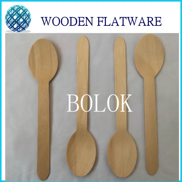 500PCS/LOT  Disposable Wooden Spoon 4 1/4 inch (11cm)