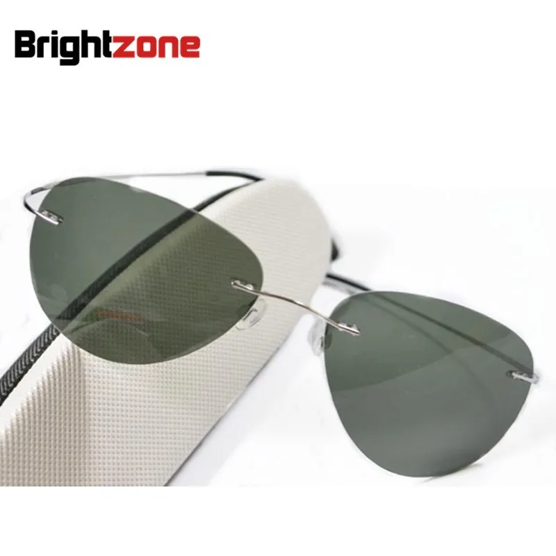 

New Arrival Free Shipping High Grade Brand 100% Beta Pure Titanium Polarized Sunglasses Myopia Prescription Polarized Sun-lens