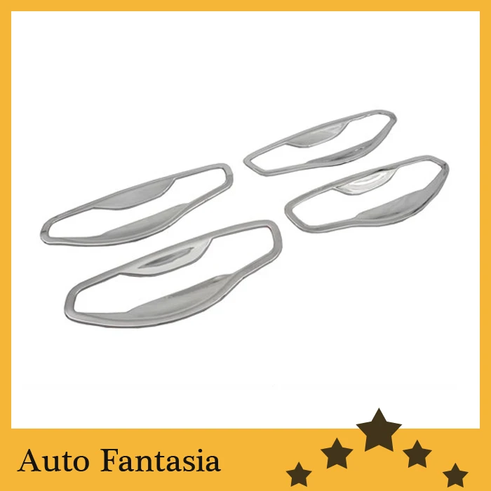 

Chrome trim strips chrome door cavity cover - for Hyundai Santa Fe 2013 up-- free shipping