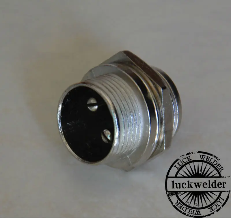 2pin Spina Aviazione Connettore Aria 16-2P Maschio + Femmina Metallo auto presa di bloccaggio