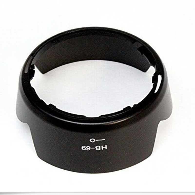 Foleto HB69 HB-69 Bayonet เลนส์ฮูดเลนส์ฮูดกลีบดอกไม้เลนส์ฮูดสำหรับ Nikkor เลนส์ Nikon D3200 D5200 D5300 AF-S DX 18-55มม.F3.5-5.6G VR II
