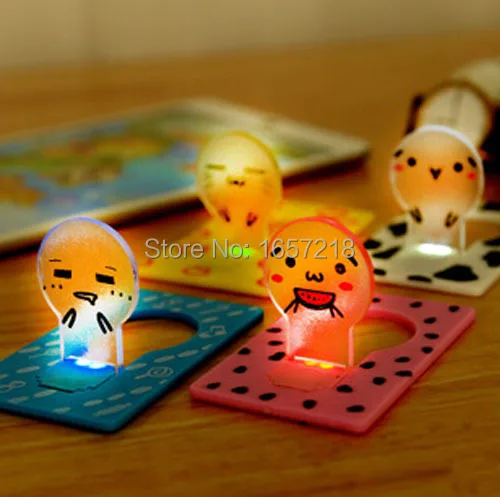 

card lamp night light chicken nuggets Jun expression animation and christmas card&switch creative card lamp night light