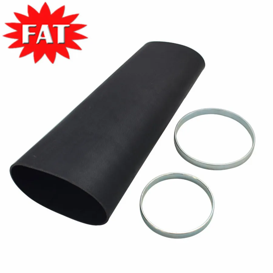 Front Rubber Sleeve Air Spring with Ring For Audi A6 C5 4B Allroad Quattro 2000-2005 Air Suspension Sleeve 4Z7616051D 4Z7616051B