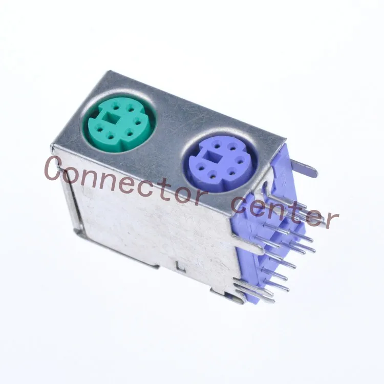 Conector ps2 para foxconn mouse e teclado conector ângulo direito original MH11061-P34-4F