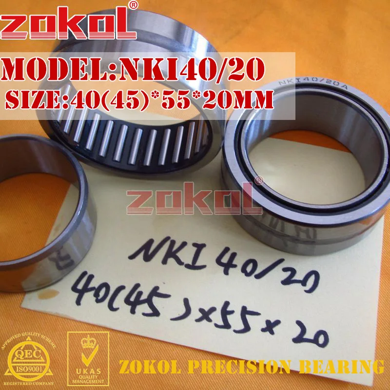 

ZOKOL NKI60/35 Entity Ferrule Needle Roller Bearing 60*82*35mm