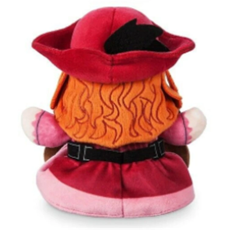 2019 New Wishables Pirates Caribbean Redd Redhead Plush Doll Toy