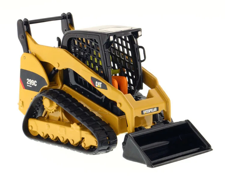 Diecast Toy Model DM 1:32 Caterpillar Cat 299C Compact Track Loader Engineering Machinery Alloy Model Gift,Collection 85226