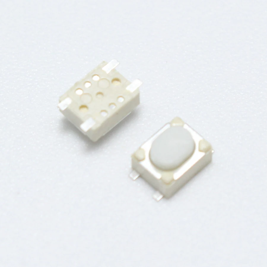 10pcs 3*4*2.5mm 4P SMD Tact Switch 3X42.5mm 4Pin Micro Push Button Tactile Switchs for electronic cigarette