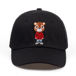 Newest Bear Dad Hat Lovely Baseball Cap Summer For Men Women Snapback Caps Unisex Exclusive Release Hip Hop Kanye West Ye Hat