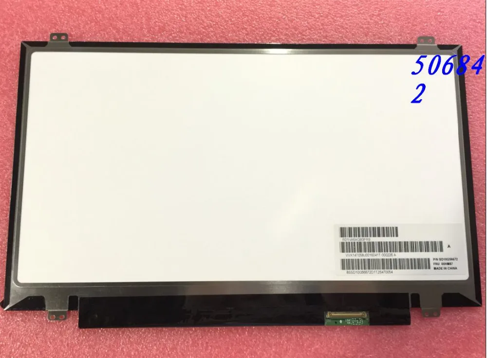 

14.0" LAPTOP LED SCREEN VVX14T058J00 FRU 00HM87 3K 2560*1440 For len0vo Thinkpad VVX14T058J001