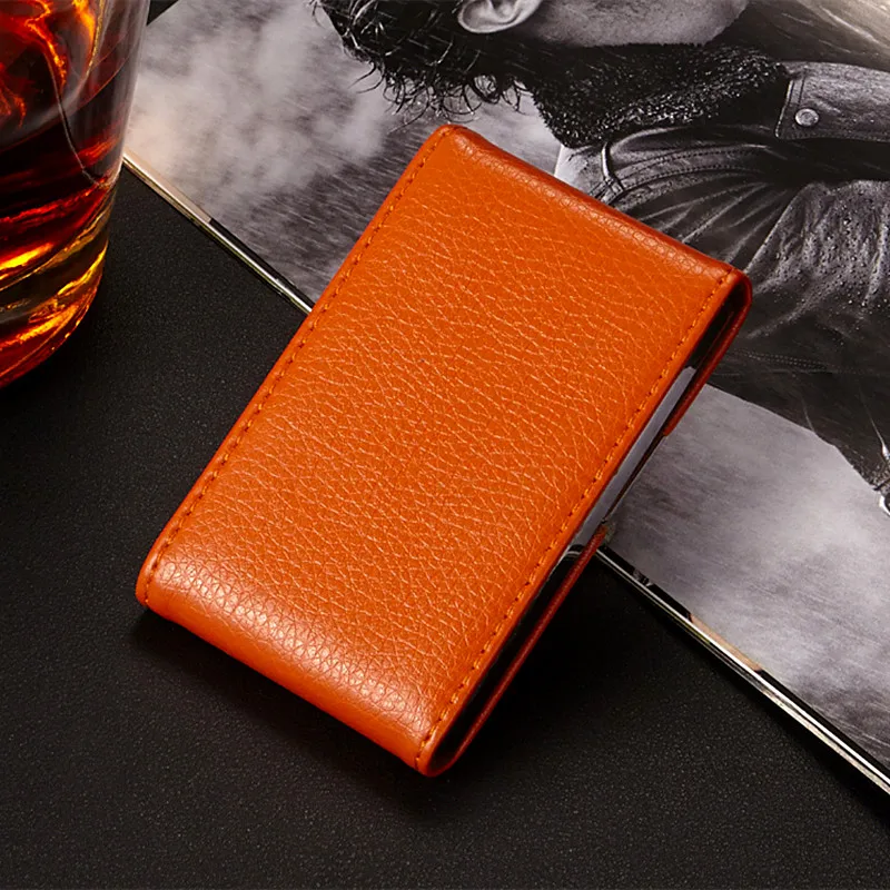 Custom Lettering Big Capacity Travel Card Wallet Men Women Credit ID Card Holder Business Card Case Metal Wallet Cardholder