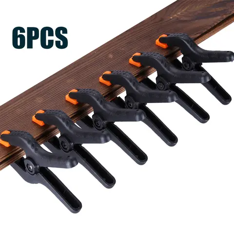 3 Inch Adjustable Plastic Clamps 6 pcs LDKGJJS