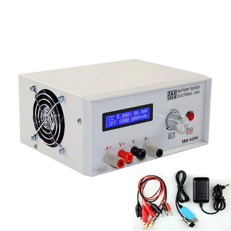 

EBD-A20H Battery capacity tester Electronic load Battery Discharge Tester Power Supply Tester 30V 20A 200W