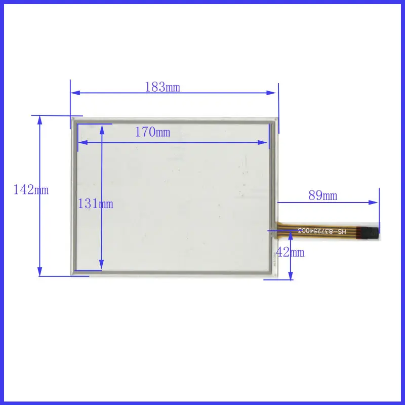 

ZhiYuSun NEW Touch Screen 183mm*142mm 8.4inch glass 183*142 for TABLE commercial use