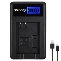 Probty EN-EL12 ENEL12 EN EL12 LCD USB Charger for Nikon Coolpix S9700 AW120 S9900 AW130 AW100 P340 S6100 AW110 S9500 S8100