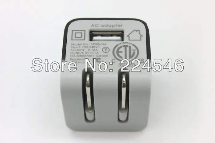 USB 5V 1A Power AC Adapter SP5Q-NA for iPod iPhone 3GS 4 4S 5S for mobile or smartphone GPS  MP3