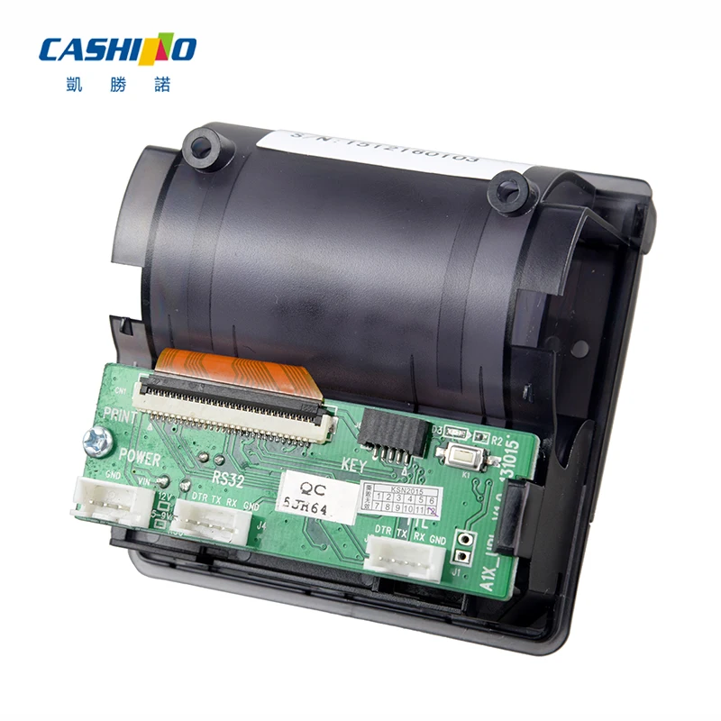 CSN-A1 58mm Mini Thermal Panel Mount Receipt Printer compatible with APSEPM203-LV/HS(RS232+TTL,DC12V)