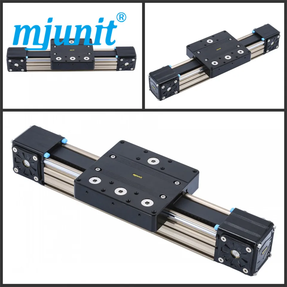 

mjunit MJ80 Linear Actuator Belt Drive linear guide rail with 2200mm stroke length