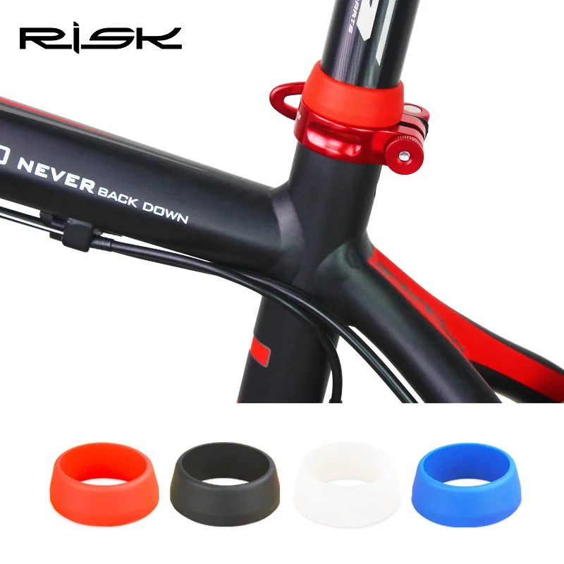 Mountain Road Bike Seat Post Rubber Ring Dust Cover Cycling Silicone Waterproof Bicycle Seatpost Case