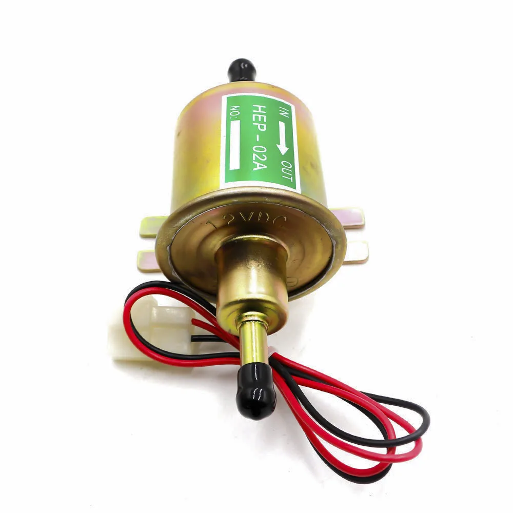 Universal Car 12V diesel petro gasoline electric fuel pump fuel supply low pressure electric fuel pump HEP-02A fuel pump