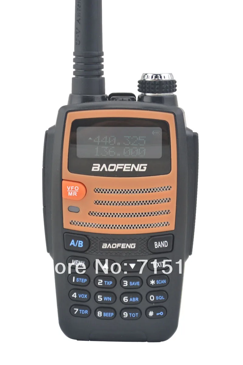 

New 2014 Portable two way radio Baofeng BF-530I VHF+UHF Dual Band 5W 128CH FM radio walkie talkie with Free Earphone