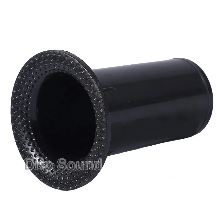 2pcs Speaker Port Tube Bass Subwoofer Audio Reflex Tube Loudspeaker Vent 42x80mm #Black