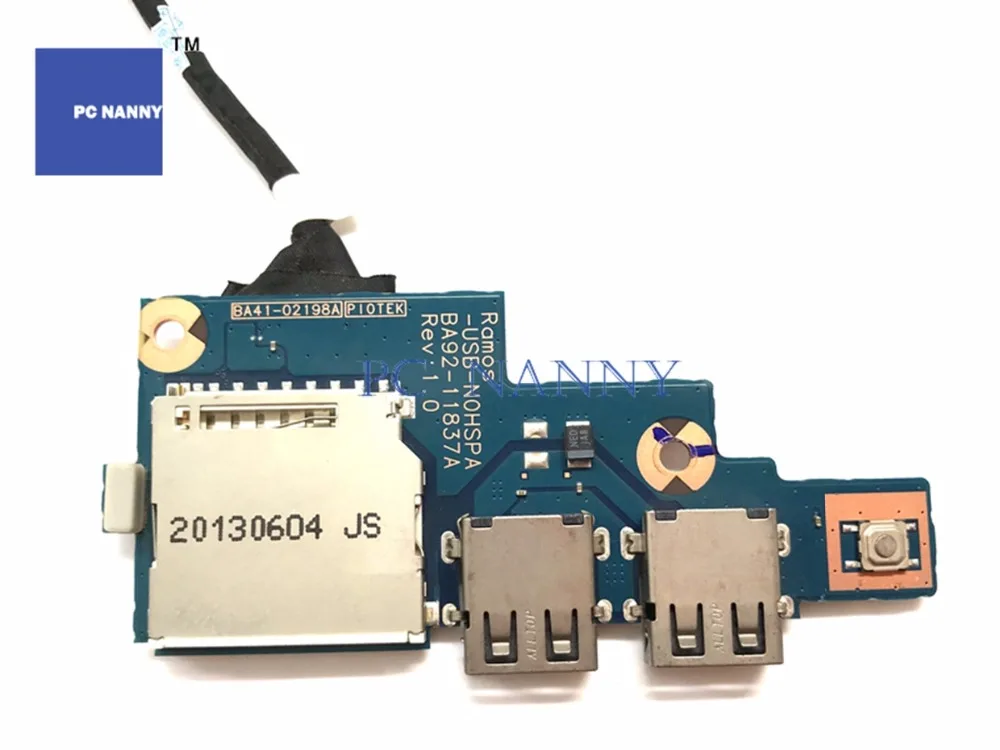 PC NANNY Buy original laptop Power Button USB Board BA92-11837A BA41 02198A for SAMSUNG NP470R5E WORKS