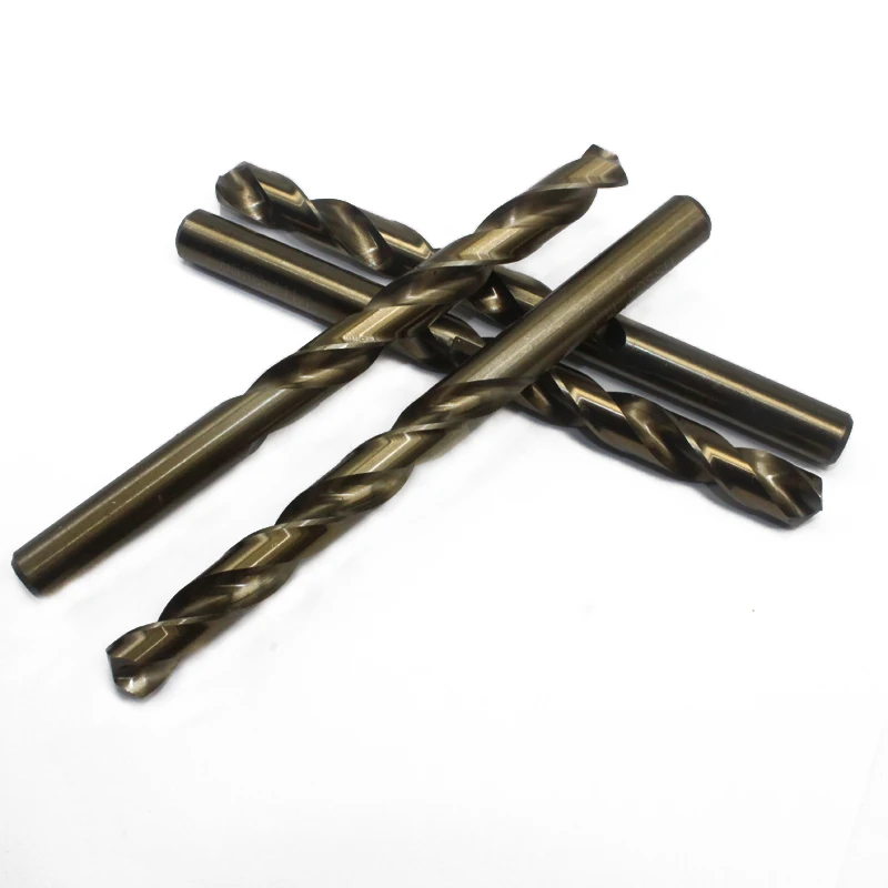 5 Pcs M35 11.1 Mm Kobalt Yang Mengandung Lurus Betis Memutar Bor Mengkhususkan Diri Pada Besi Anti Karat-Logam Aluminium