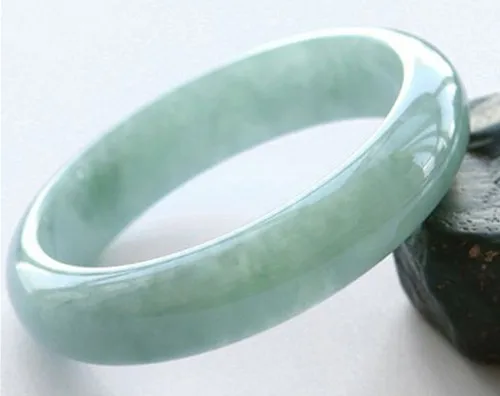 High Quality Cheaper Natural Green Guizhou Stone Bracelets Light Green Round Bangle For Pretty Women Jades Jewelry