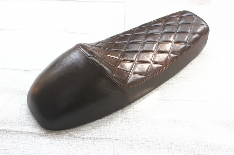 New Brown Vintage Hump Seat Cafe Racer Saddle GN CB200 CB350 CB400SS CB500 SR400 SR XJ XS KZ Motorcycle Retro Seat