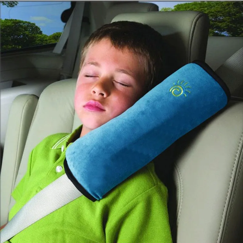 Universal Baby Pillow Car Seat Belt and Seat Sleep Positioner Protector Shoulder Pad Adjustable Car Seat Belt Pillow