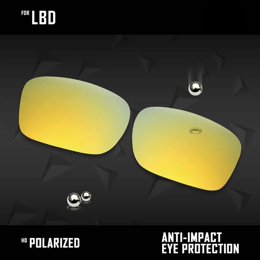 OOWLIT Linsen Ersatz Für Oakley LBD Sonnenbrille Polarisierte-Multi Farben