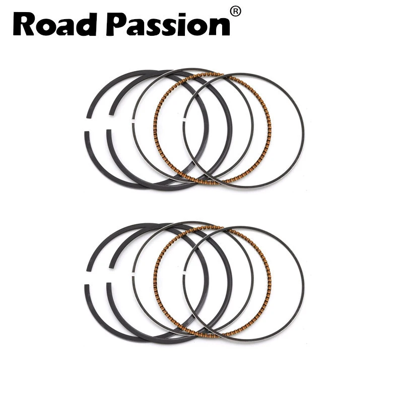 Motorcycle Engine Parts 64mm STD +25 +50 Piston Ring For Honda Steed SHADOW BROS 400 VLS400 VLX400 VRX400 NV400 NC25E NC26 NC34