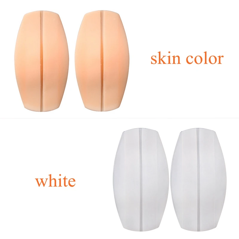 12pcs/lot transparent silicone bra shoulder pads soft shoulder pads for ladies bra clothing prevent shoulder straps from sliding