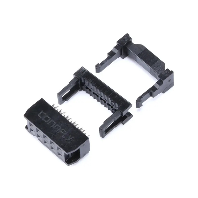 10Set 2.54mm Pitch 2x5 Pin 10 Pin IDC Female Header Socket Connector FC-10 Dual Row Pitch IDC Connector