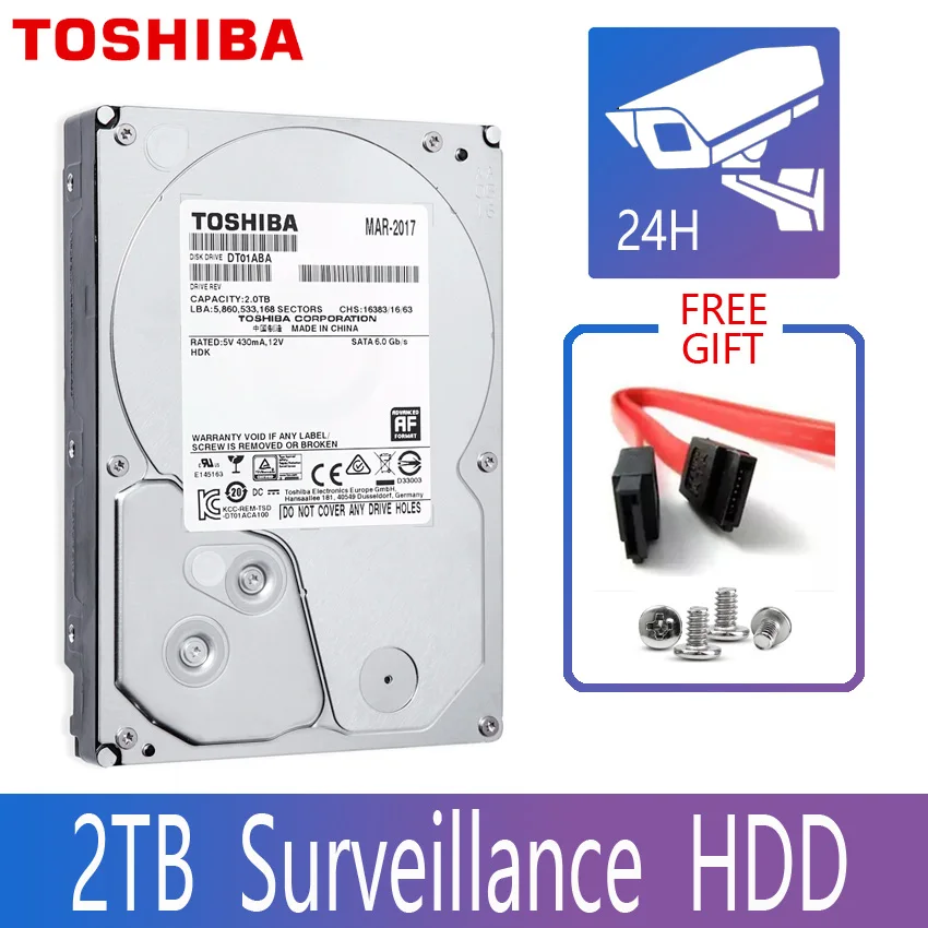 Toshiba 2 TB Surveillance Hard Disk: Real-World Performance in