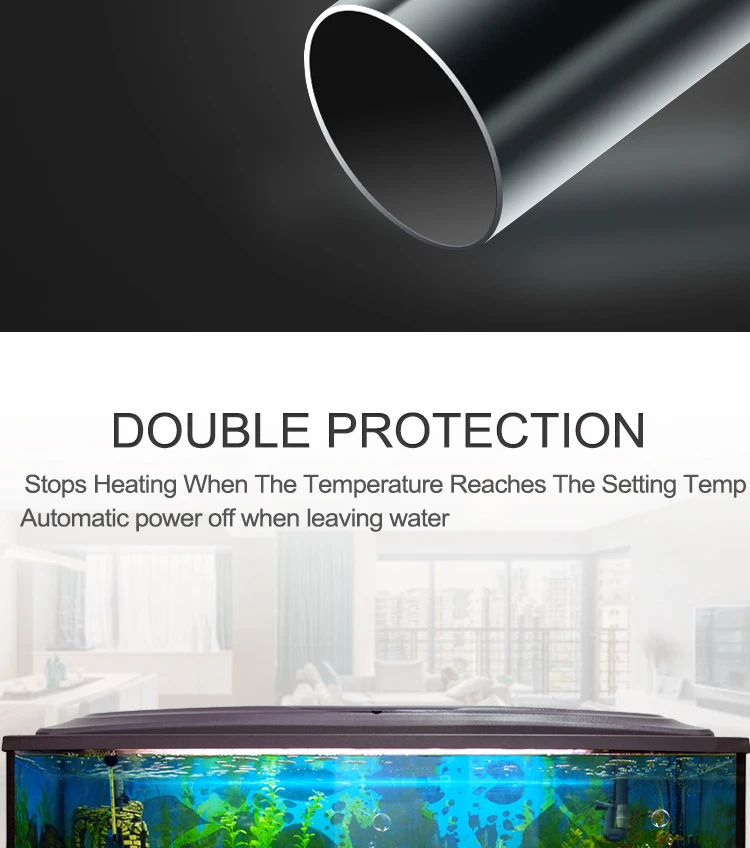 110 V-220 V Einstellbare Temperatur Thermostat Heizstab 25 W/ 50 W/100 W/200 W/300 W Tauch Aquarium Aquarium Wasser Wärme – Detail 7
