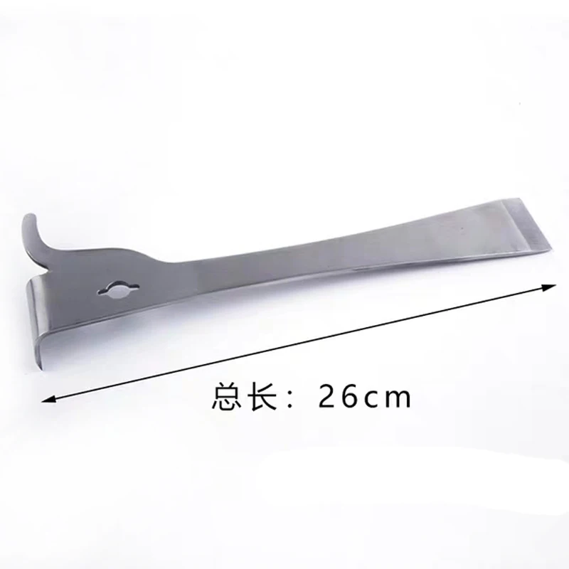 Bee Tools Stainless Steel Thumb Type Bee Honey Knife Bee Hive Scraper Multifunctional Beekeeping Bee Scraper Cut Honey Knife