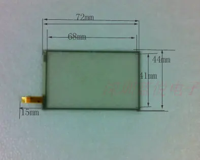 3 inch ONDA VX393 touch screen welding, 71*44 universal touch screen, A-3029-G