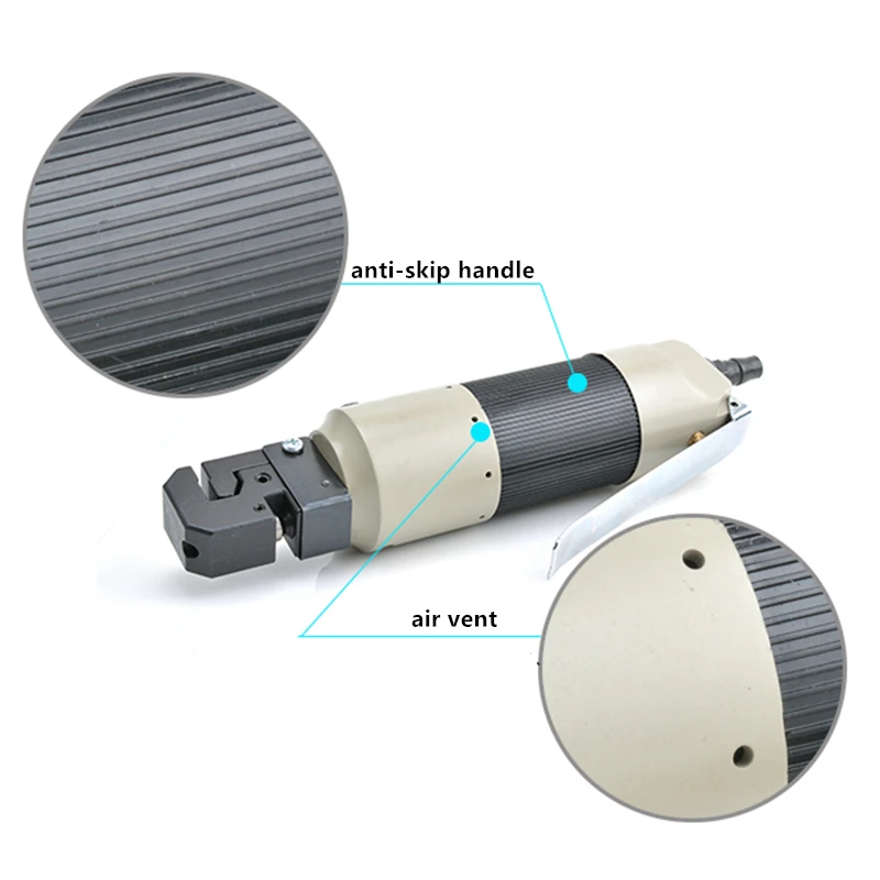 Borntun Pneumatic Air Straight Angle Bending Machine Hole Opening Punching Tool for Metal Sheet