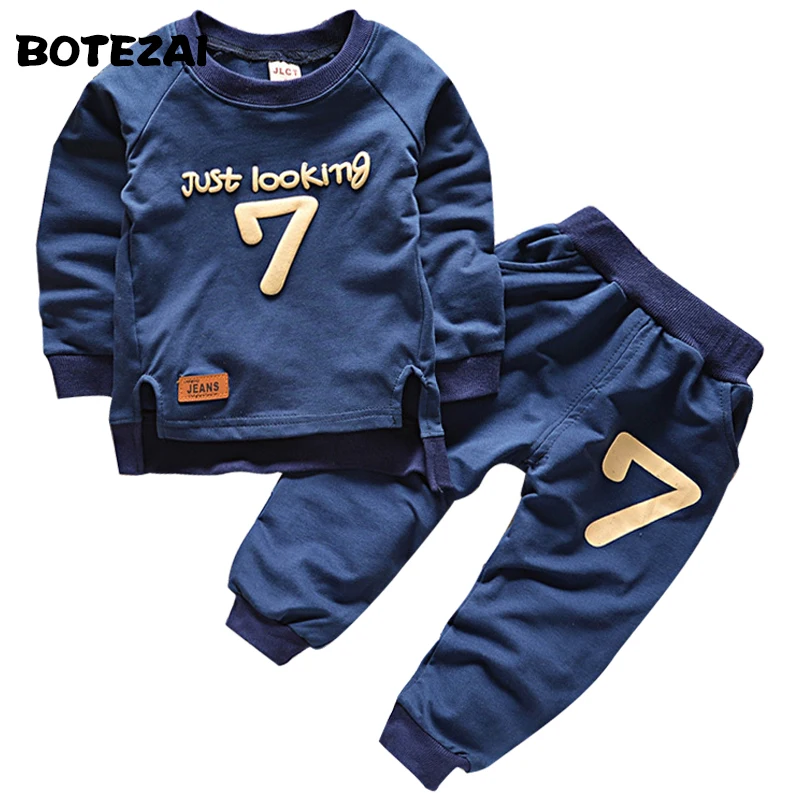 2021 Spring Autumn Children Clothing Boys Keep Warm Casual Long Sleeve Sweaters + Pants Fashion Kids Sports Wear Suit For Girls