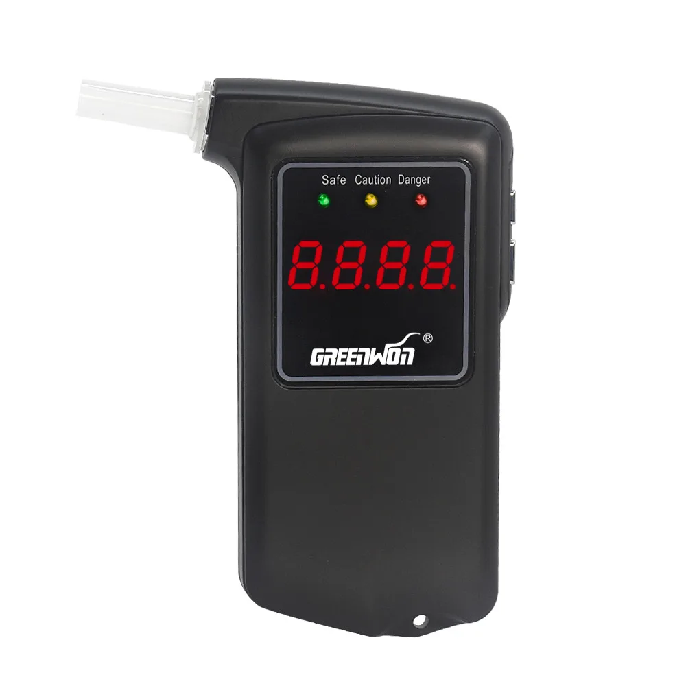 GREENWON High Accuracy Breath Alcohol Tester Breathalyzer AT858S Breathalyser For AlcoKol Meter