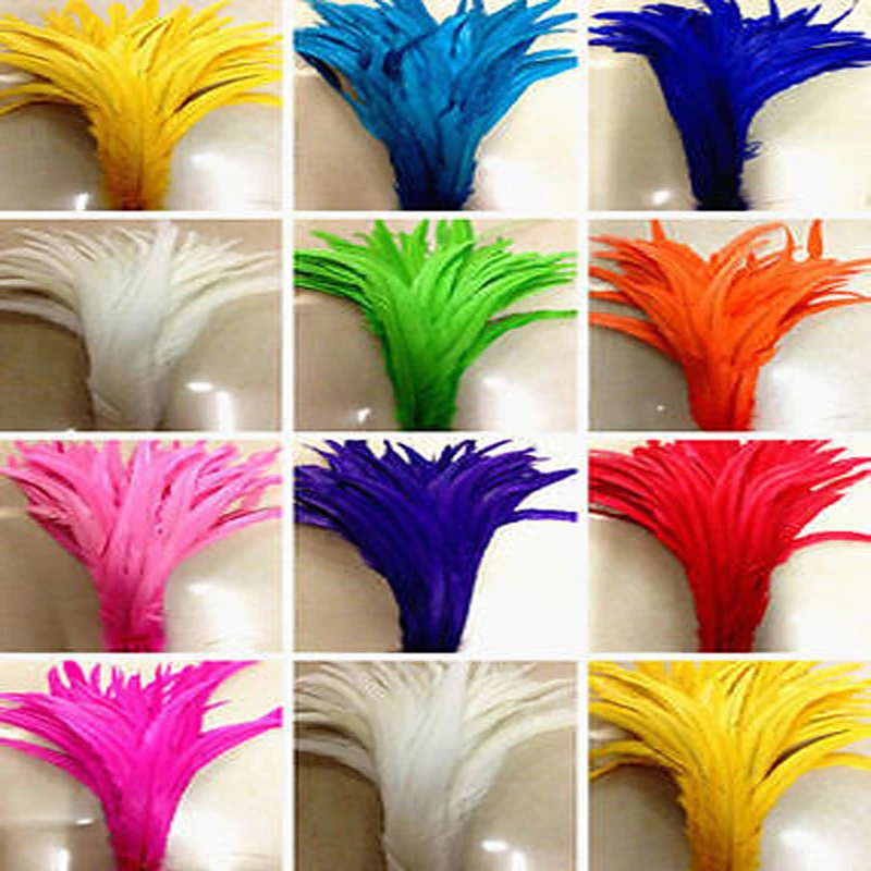 

Wholesale! 500 PCS of beautiful rooster tail / 30-35 cm 12 to 14 inches