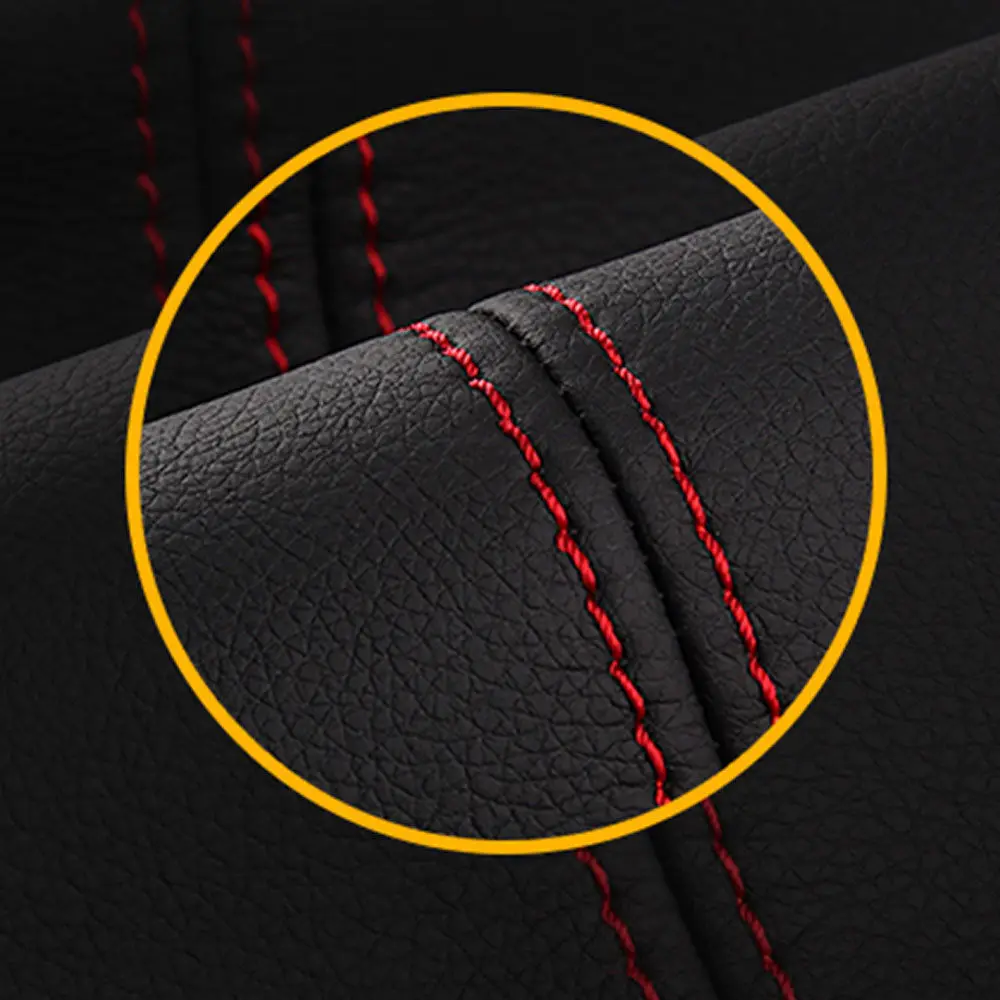 For Honda CRV CR-V 2017 Door Armrest Decor Surface Cover Panel Trim PU Leather Anti-collision Car Styling Covers Protect Overlay