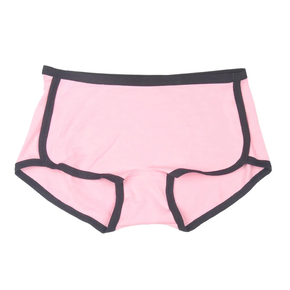 Boxer en coton doux taille moyenne pour femmes, sous-vêtements mignons, culottes de sport populaires, culottes pour garçons, shorty sexy