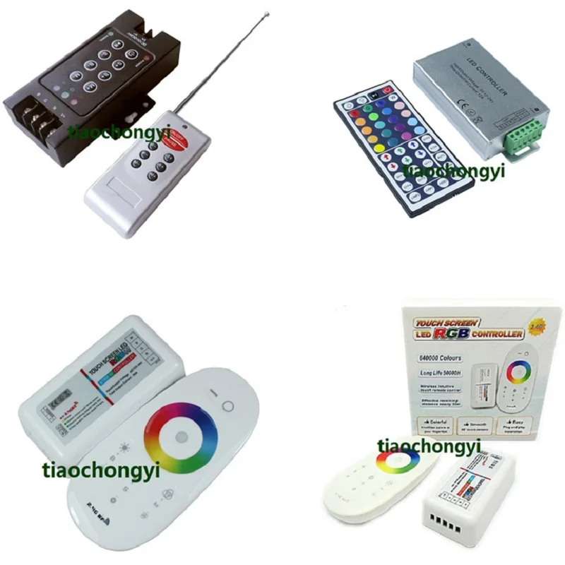 3Key 8Key 10key 24Key 40key 44 Key Music RGB RGBW IR RF Remote Double Lines Controller For 3528 5050 RGB Led Strips