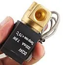 Free Shipping 5PCS DC 24V Two Way Two Position Air Solenoid Valve VX2120-08 G1/4''