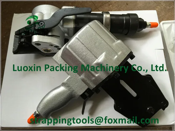 LX-PACK Prezzi di Fabbrica! KZ-19 Combinazione Pneumatico Reggette In Acciaio Banding Strumento Per 19mm In Acciaio Cinghia di Imballaggio