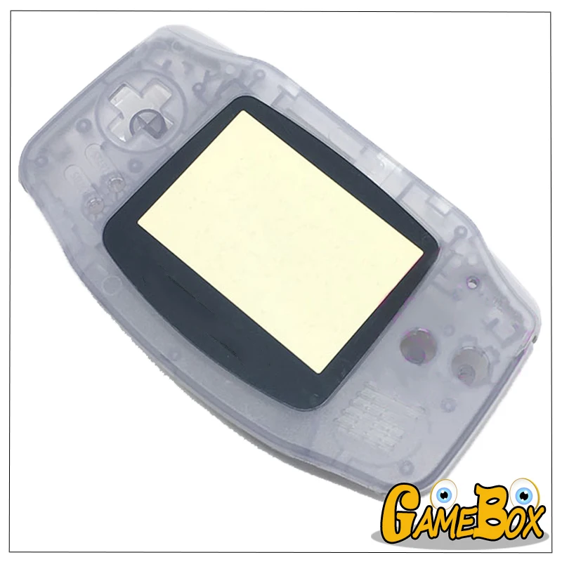 ปลอกหุ้มสำหรับ nintend GBA gameboy adance คอนโซลแบบเต็มเคสพร้อมปุ่มและสกรู