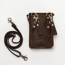 Leather Small Messenger Bag #6